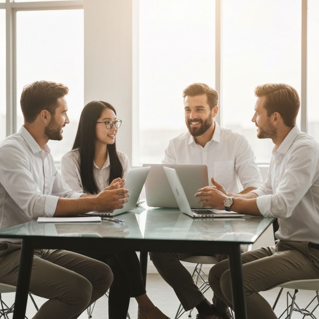 The Goadxgroupe team in their office